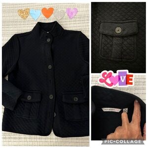 Isaac Mizrahi Live! Quilted Black Jacket✈️🚢 Great for travel!
💥FREE SHIPPING!💥